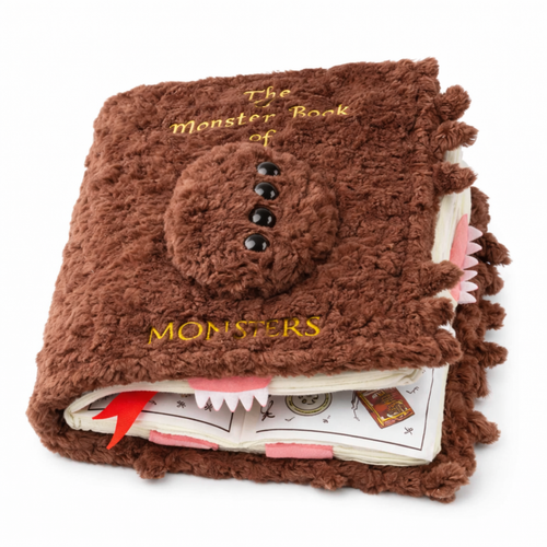 Cojín Libro Monstruoso de Peluche